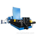 Máquina de prensa hidráulica de balera hidráulica de virutas de chatarra